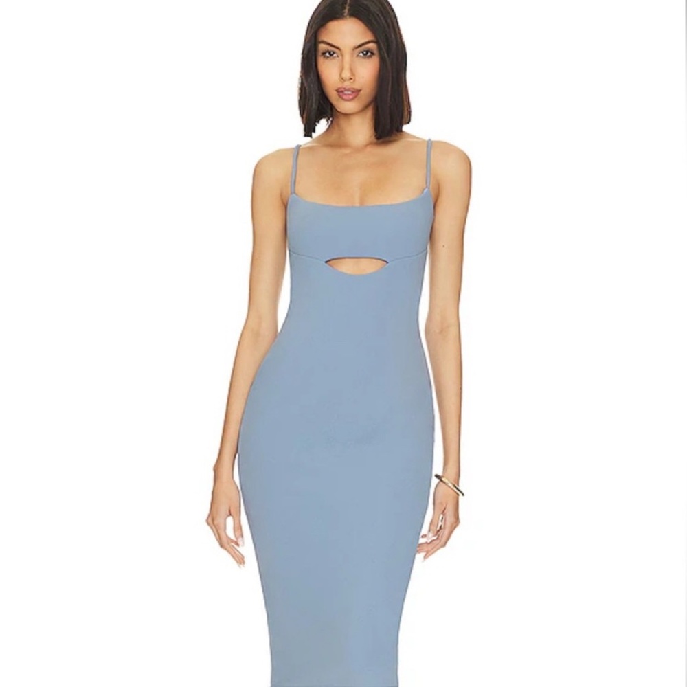 Nookie Blue Midi Dress